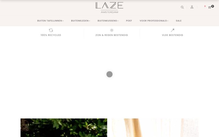 Screenshot of laze.nl