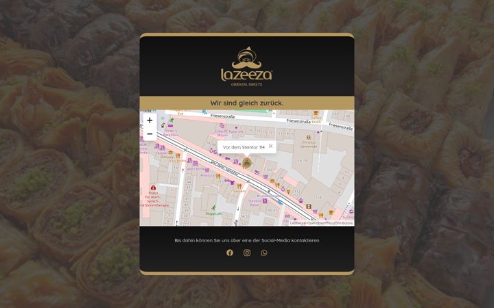 Screenshot of lazeeza.de