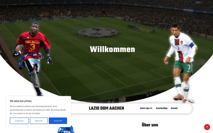 Screenshot of lazio-dom.de