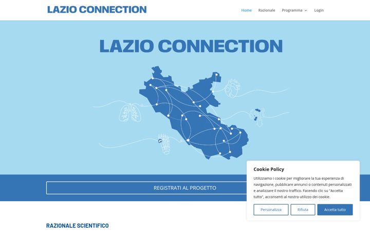Screenshot of lazioconnection.it