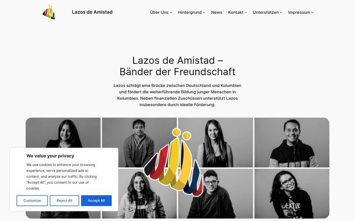 Screenshot of lazosdeamistad.de