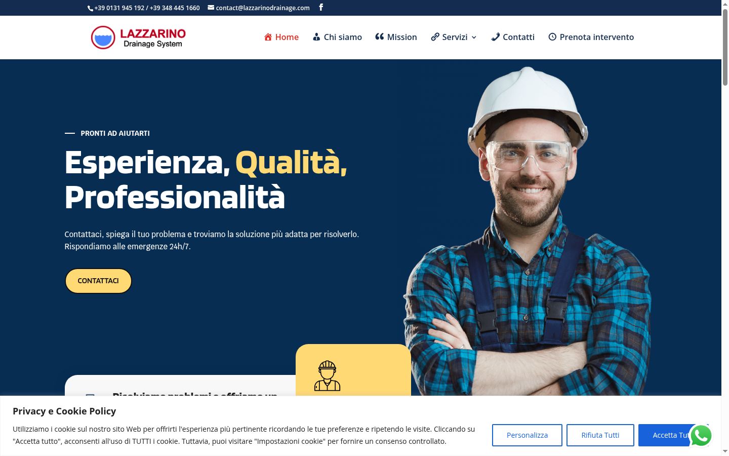 Screenshot tal-banner tal-kunsens muri qabel kwalunkwe interazzjoni