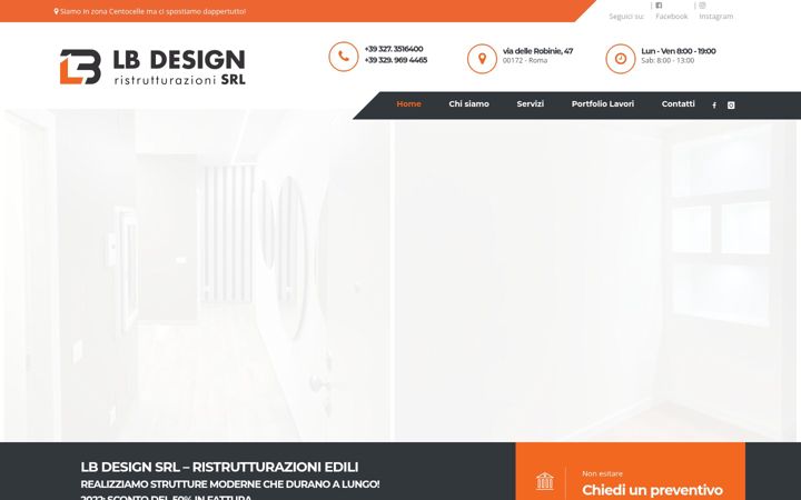 Screenshot of lb-design.it