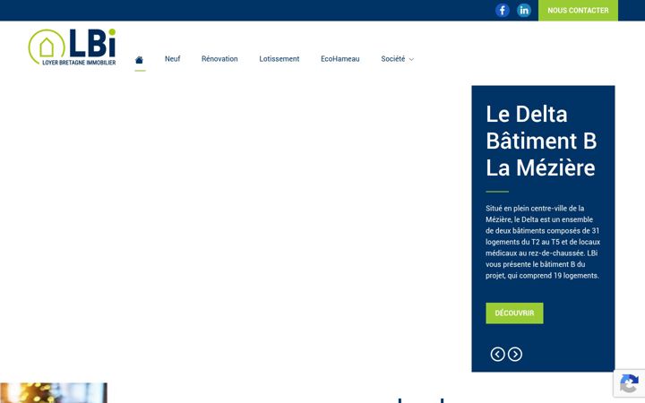 Screenshot of lb-immo.fr