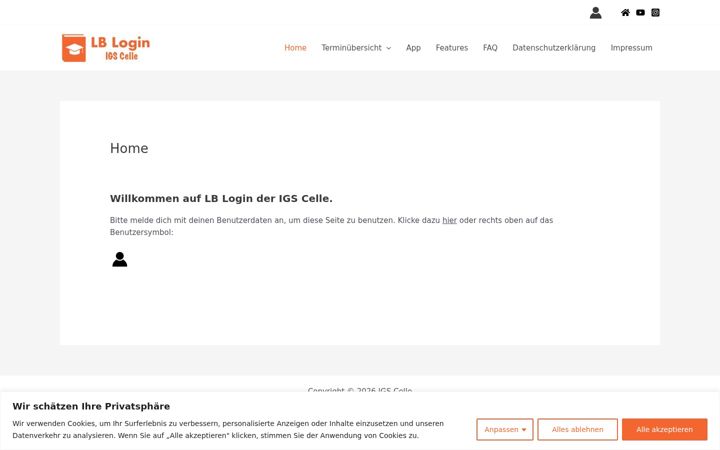 Screenshot of lb-login.de