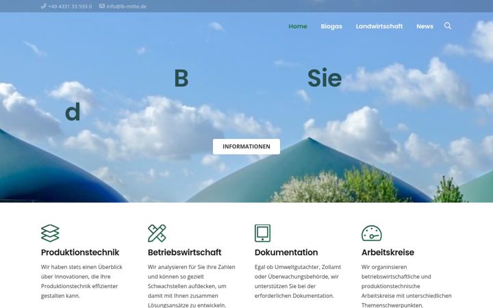 Screenshot of lb-mitte.de