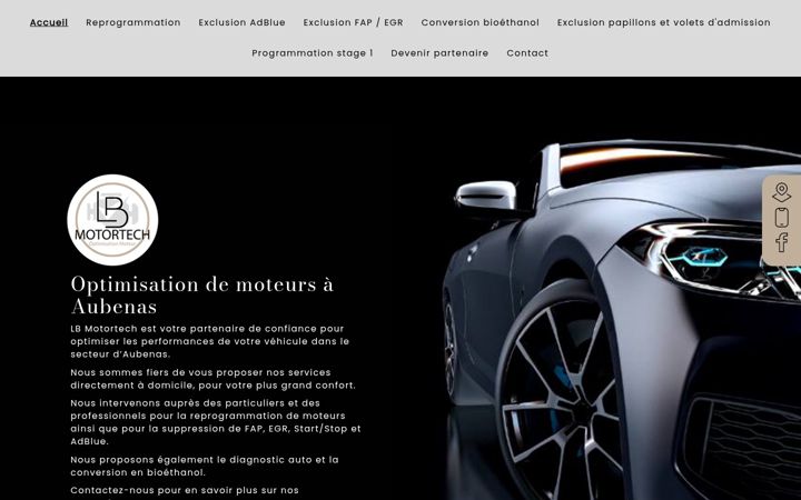 Screenshot of lb-motortech.fr