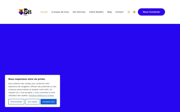 Screenshot of lbbcreative.fr