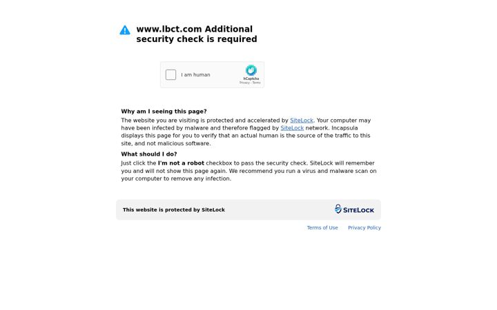 Screenshot of lbct.com