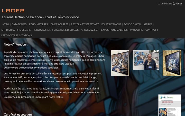 Screenshot of lbdeb.com