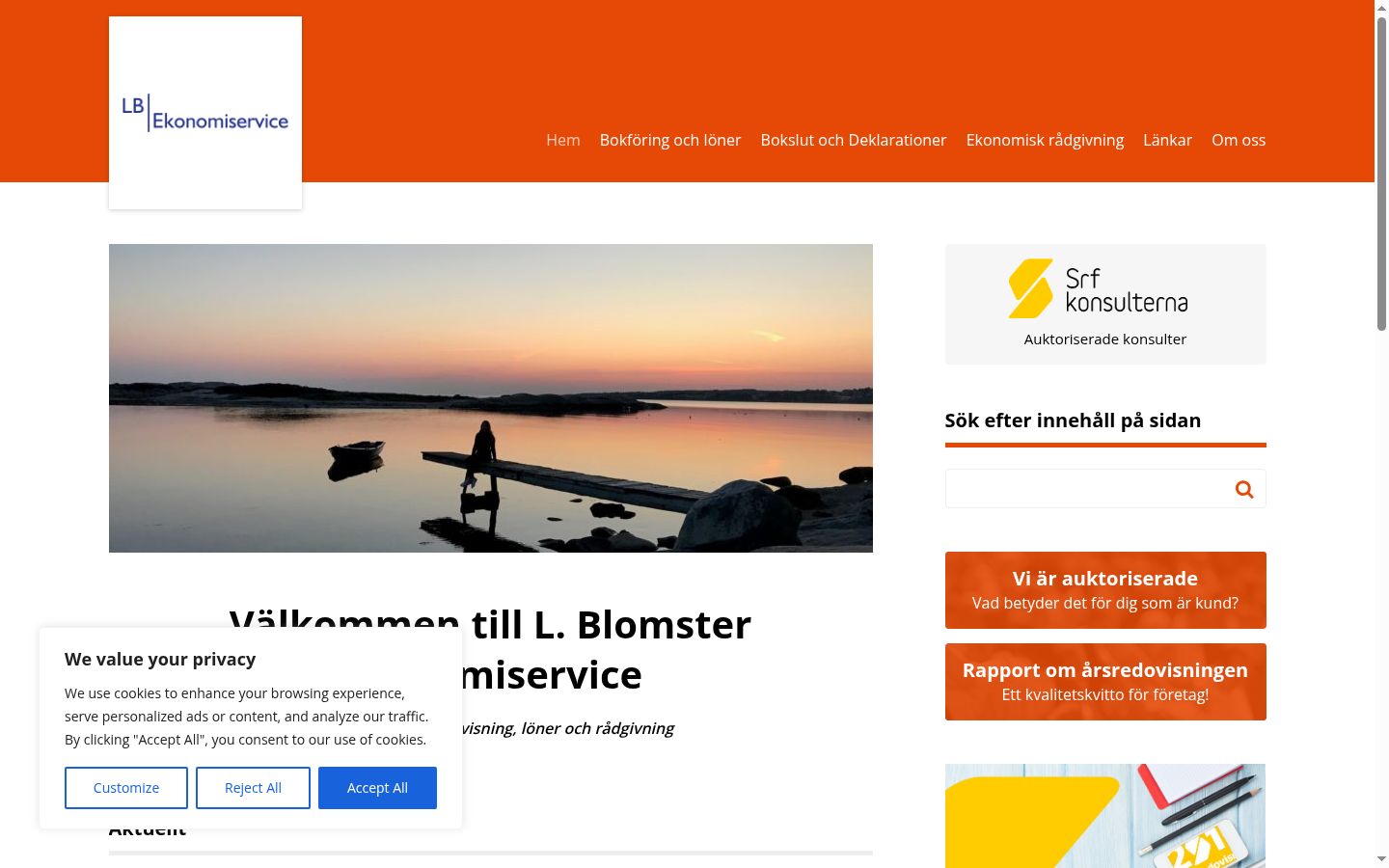 Sutikimo reklamjuostės, rodytos prieš bet kokią sąveiką, ekrano kopija