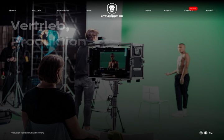 Screenshot of lbfilms.de