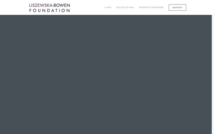 Screenshot of lbfoundation.pl