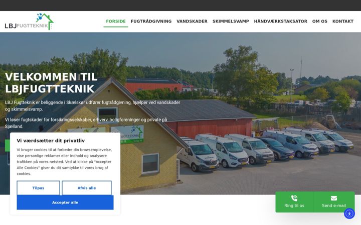 Screenshot of lbjfugt.dk