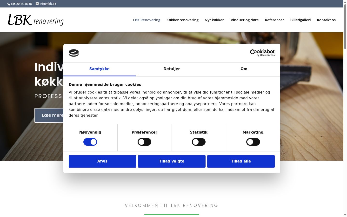 Sutikimo reklamjuostės, rodytos prieš bet kokią sąveiką, ekrano kopija