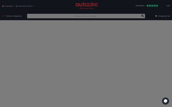 Screenshot of lbmautoparts.com