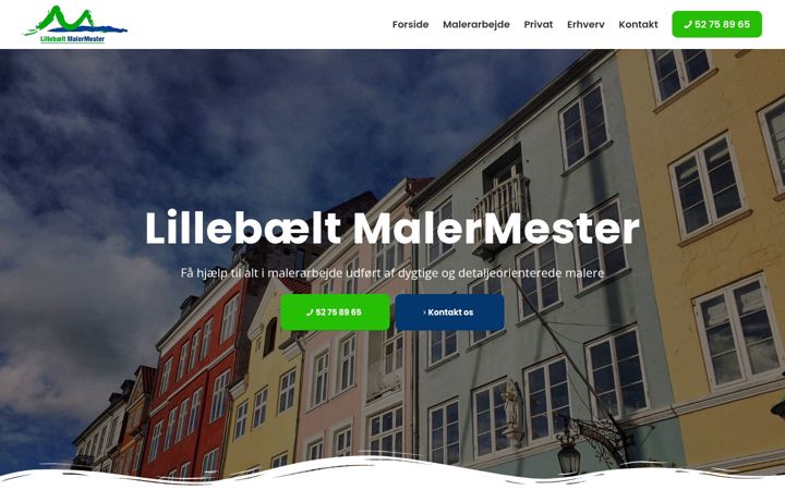 Screenshot of lbmm.dk