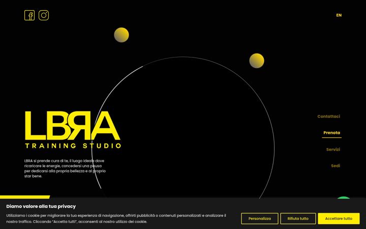 Screenshot of lbra.it