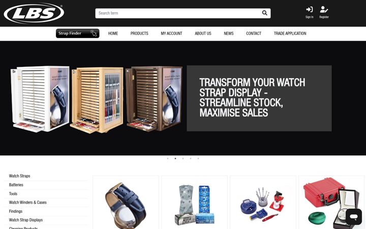 Screenshot of lbslondon.co.uk