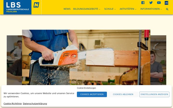 Screenshot of lbspoechlarn.ac.at