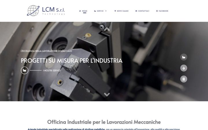 Screenshot of lbsteel.it