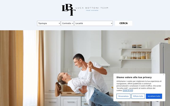 Screenshot of lbtrealestate.it