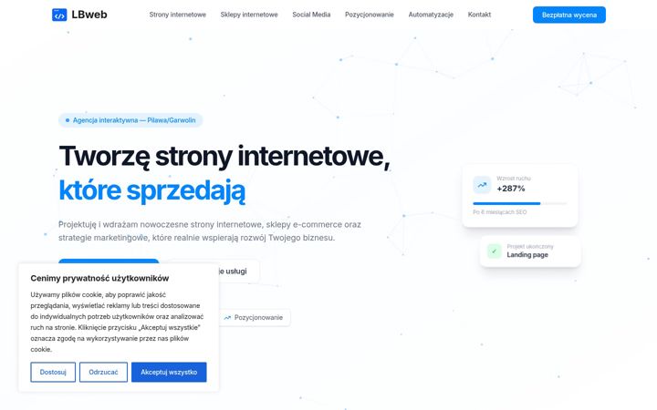 Screenshot of lbweb.pl