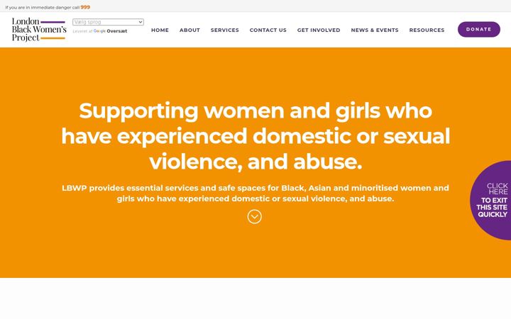 Screenshot of lbwp.co.uk