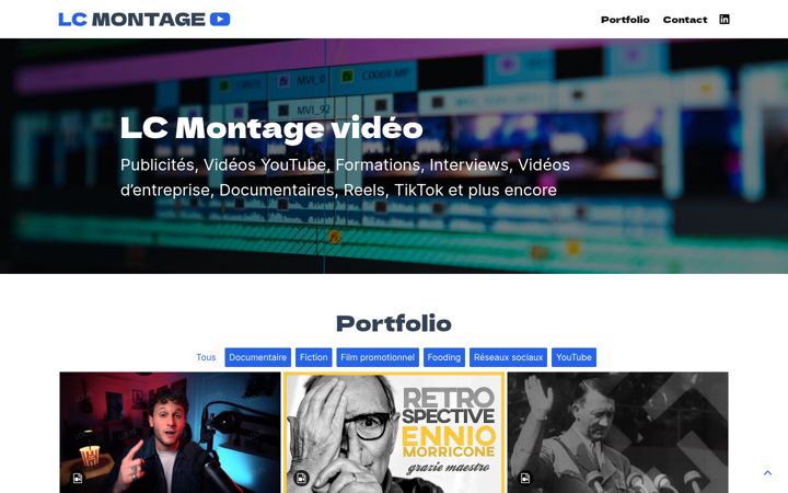 Screenshot of lc-montage.com