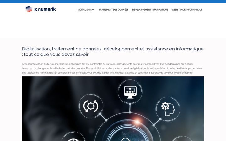 Screenshot of lc-numerik.fr