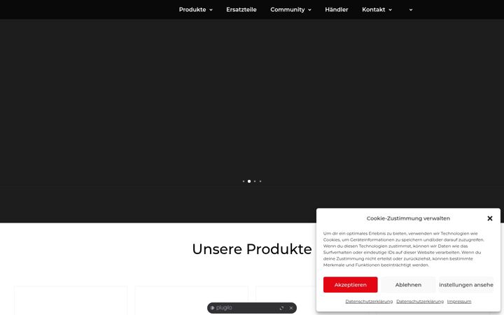 Screenshot of lc-power.com