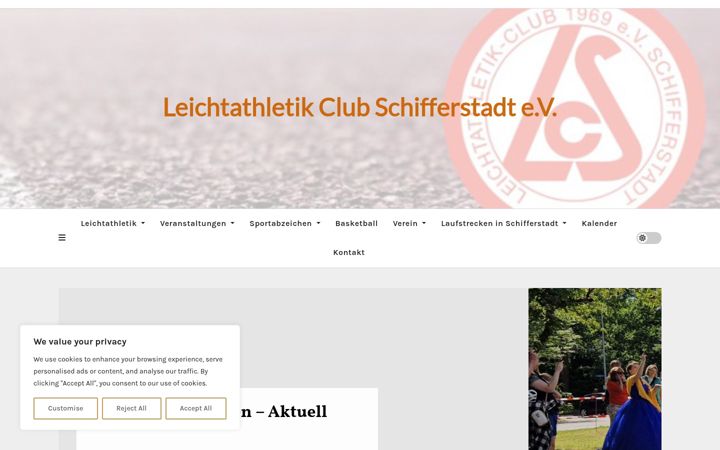 Screenshot of lc-schifferstadt.de