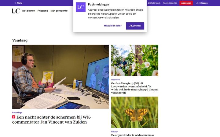 Screenshot of lc.nl