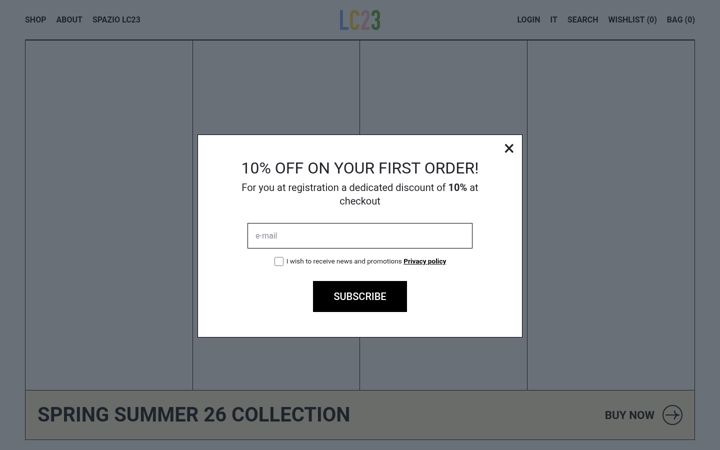 Screenshot of lc23.it