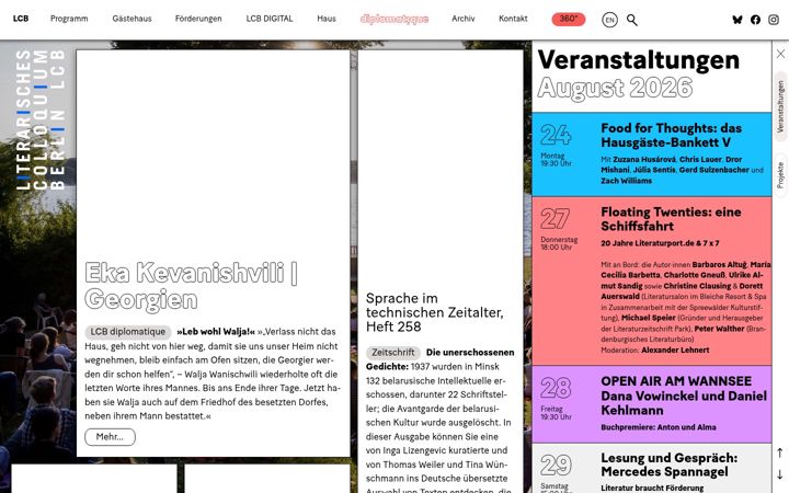 Screenshot of lcb.de