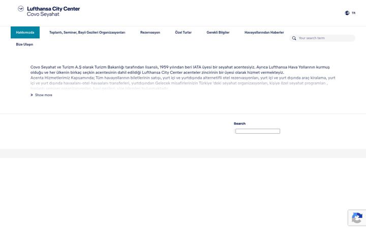 Screenshot of lcc-covoseyahat.com
