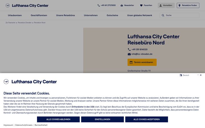 Screenshot of lcc-dresden.de