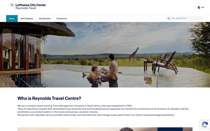 Screenshot of lcc-reynoldstravel.com