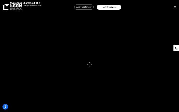 Screenshot of lccm.ac.uk