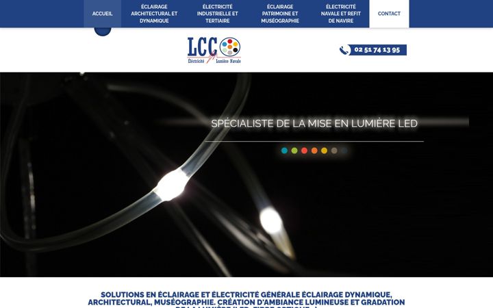 Screenshot of lcconcept.com