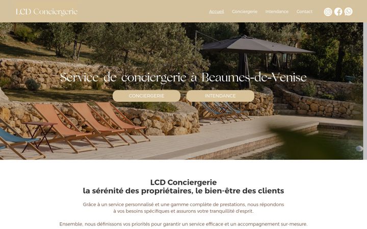 Screenshot of lcd-conciergerie.fr
