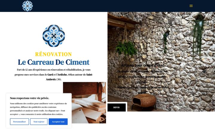 Screenshot of lcdc-renovation.fr