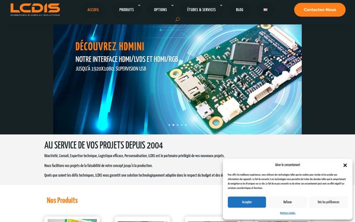 Screenshot of lcdis.fr