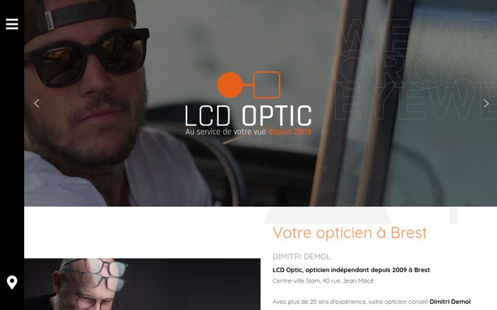 Screenshot of lcdoptic-brest.com