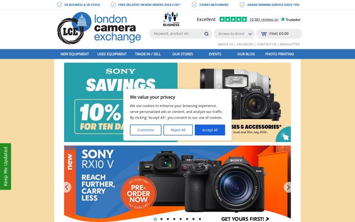 Screenshot ta' lcegroup.co.uk