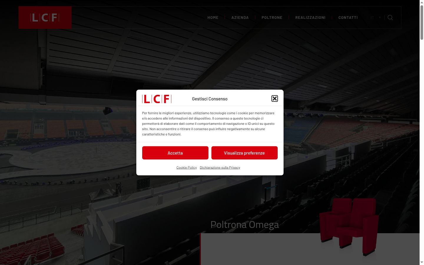 Képernyőkép a bármilyen interakció előtt megjelenő hozzájárulási bannerről