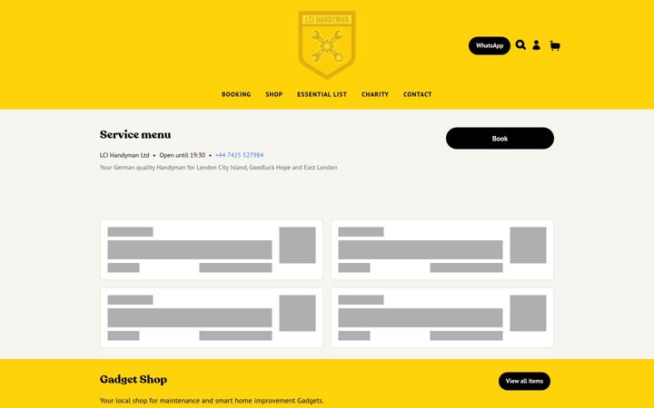 Ekrano kopija lci-handyman.co.uk