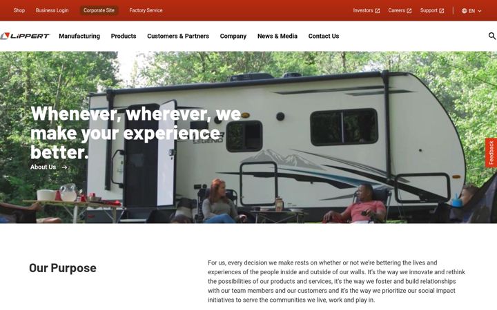 Screenshot of lci1.com
