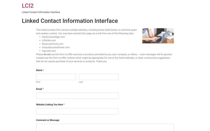 Screenshot of lci2.com