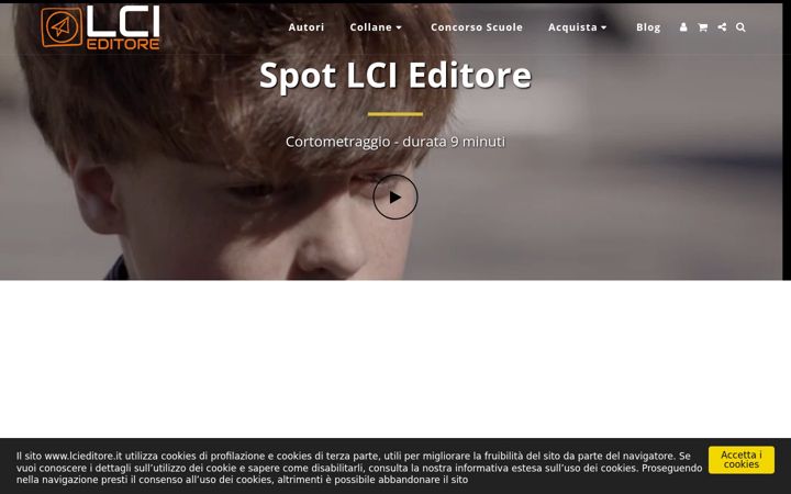 Screenshot of lcieditore.it